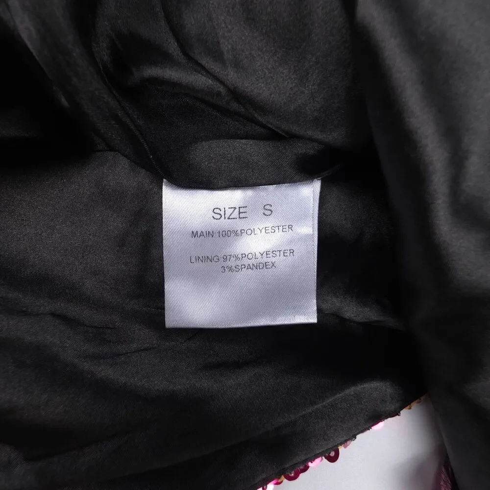 NWT Alamour The Label Flora Sequin Midi Dress Coquette Coconut Resort Maximalist - Picture 8 of 9